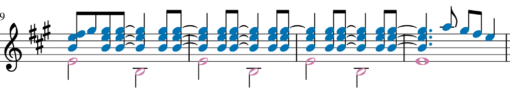 Section B second theme extended