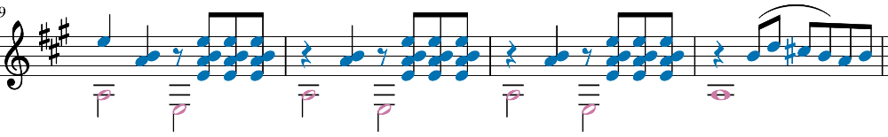 Section B second theme extended